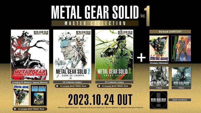 metal gear solid master collection vol 1