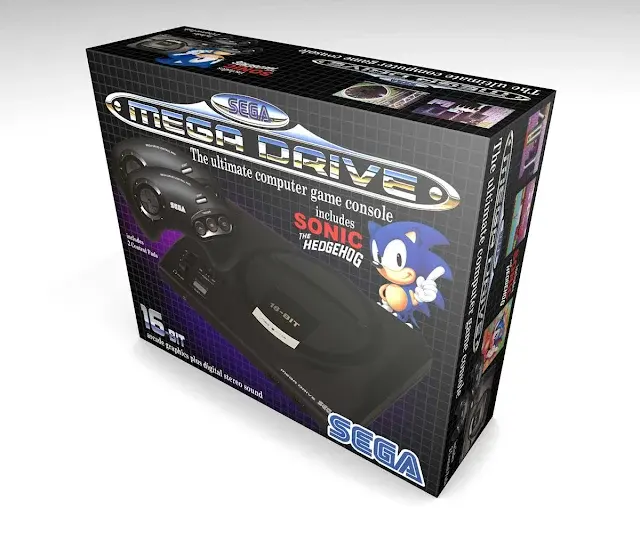 Caja Mega Drive