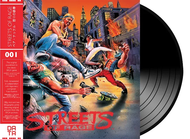 musica vinilo streets of rage sega