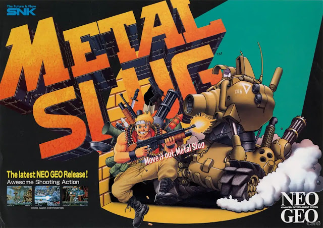 historia saga metal slug: de irem a nazca, el juego que redefinió el pixel art en neo-geo