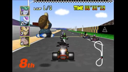 dragonball kart Nintendo 64