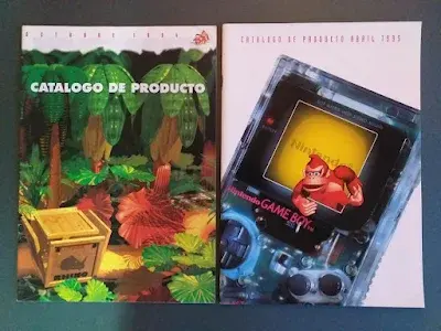 catalogo productos abril 1995 donkey kong country