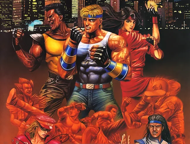 saga clásica del streets of rage juegos beat'em up para la sega megadrive
