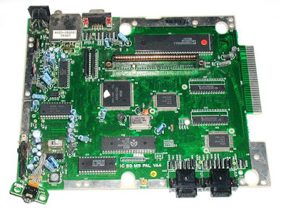 megadrive placa base IC BD M5 PAL VA4
