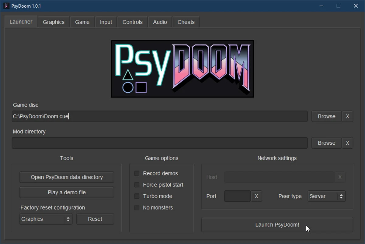 psydoom port doom de la ps1 para pc