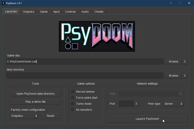 psydoom port doom de la ps1 para pc