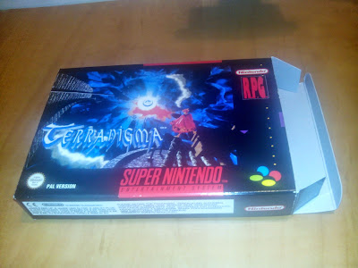 caja repro juego terranigma snes