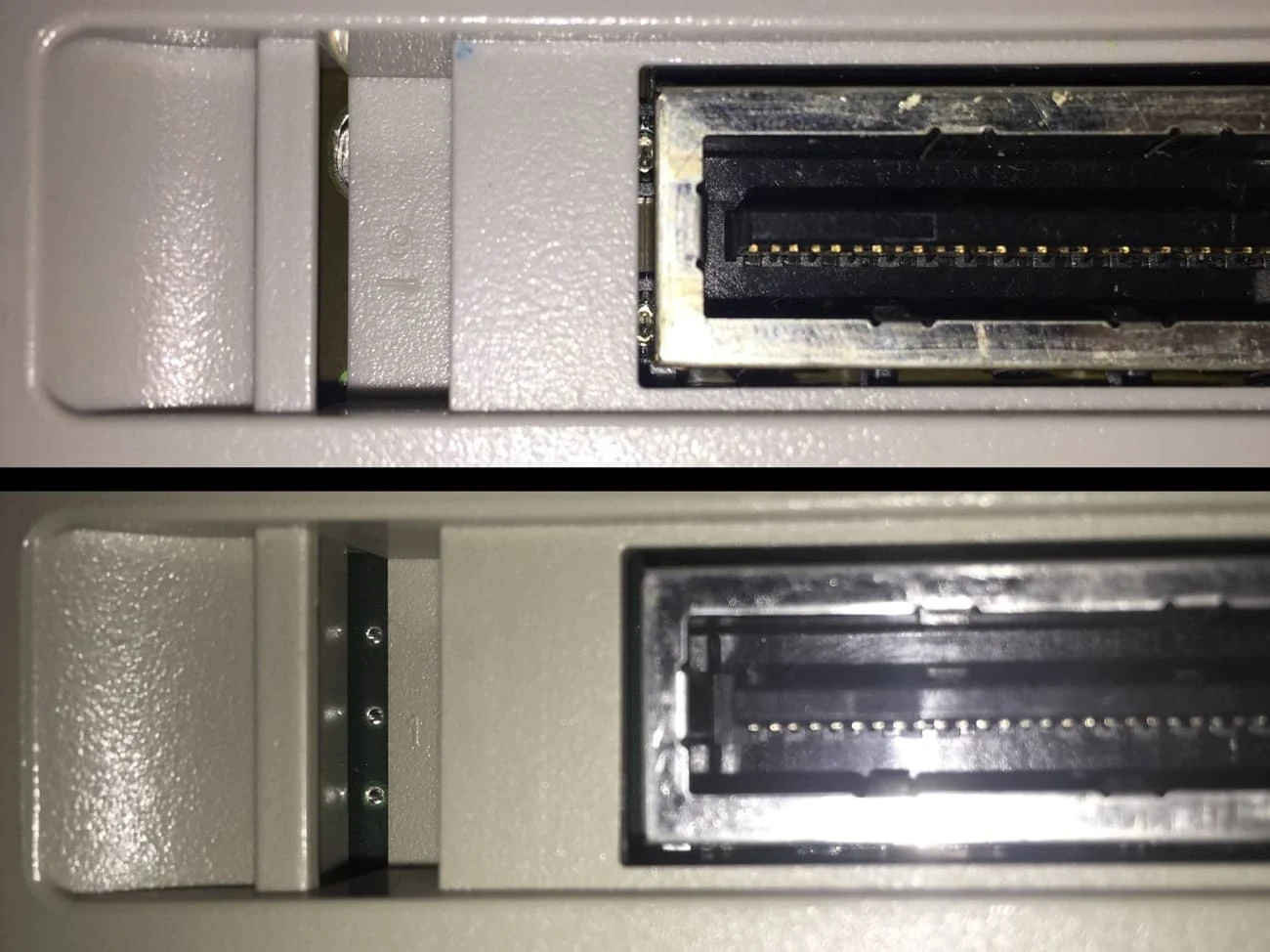 como identificar snes 1 chip vs 2 chip fácil