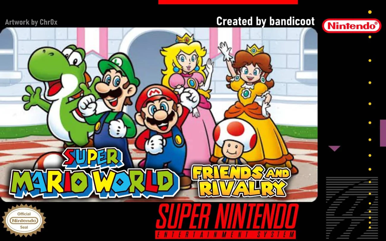 romhack de Super Mario World - Friends and Rivaldry