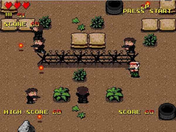 papi commando megadrive