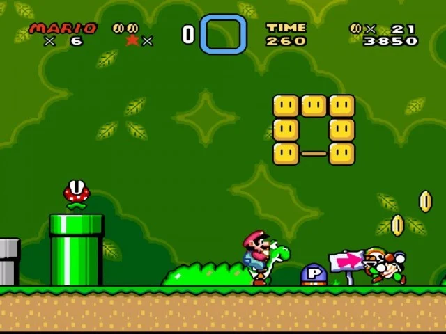 super mario world snes