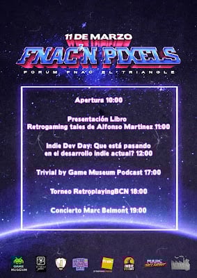 evento fnac'n pixels 2023 retrogaming