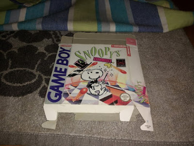 caja planchada snoopy game boy