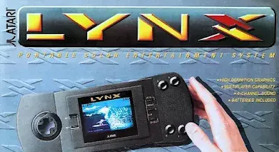 Caja original de la Atari Lynx portátil