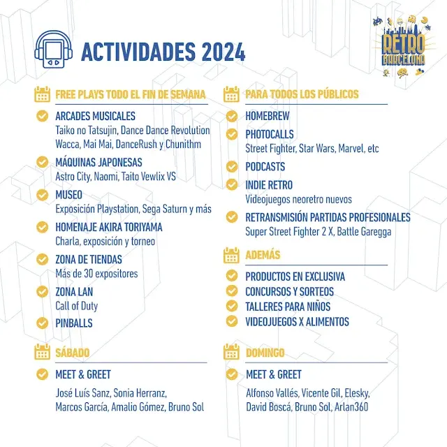 actividades retrobarcelona 2024