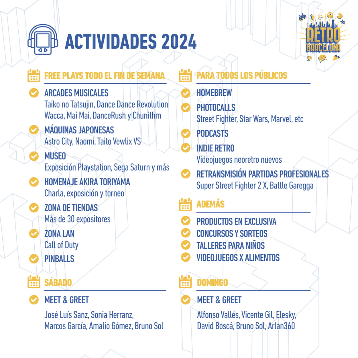 actividades retrobarcelona 2024