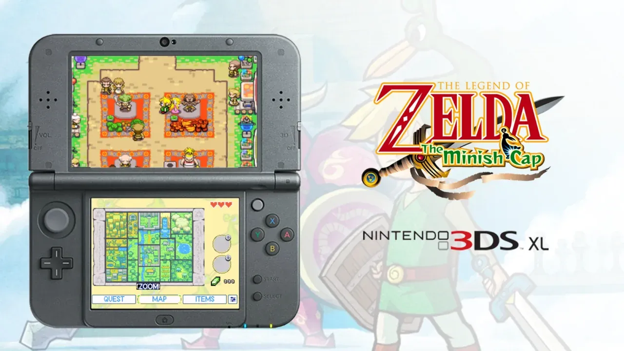 The Legend of Zelda The Minish Cap portado a Nintendo 3DS