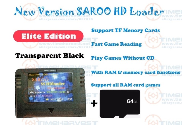 como comprar saroo cartucho flashcard sega saturn