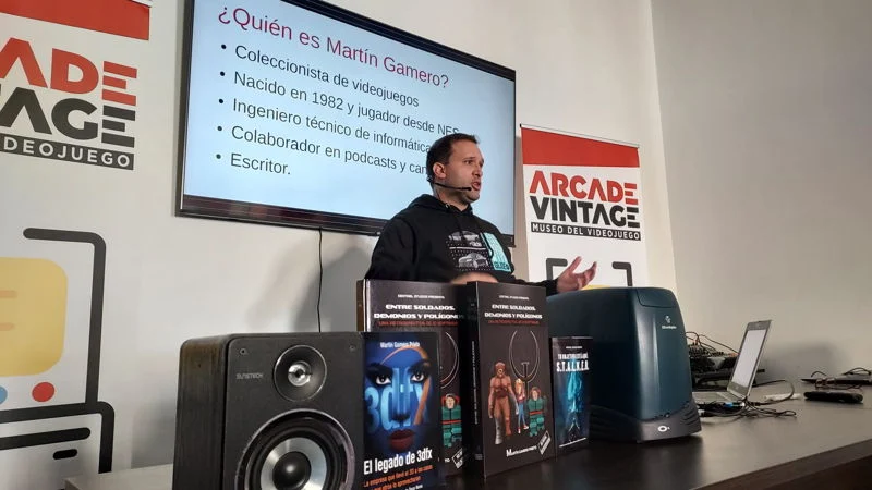 presentación museo arcade vintage legado de las olvidadas