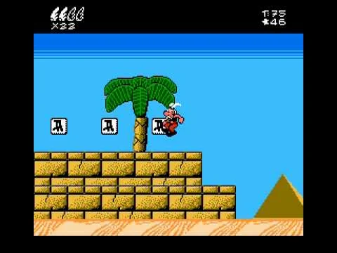 asterix nintendo nes Asterix videojuego nes