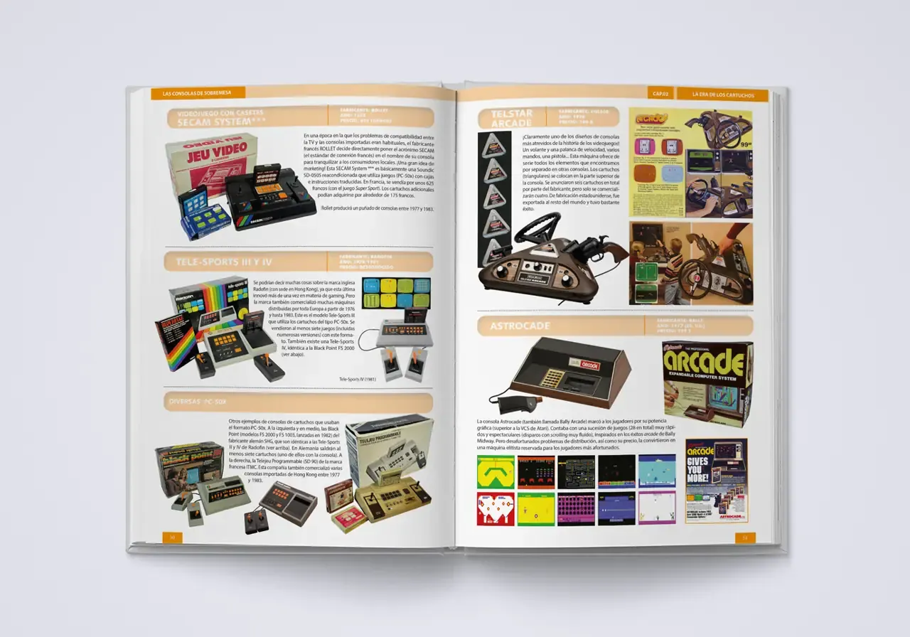 La gran enciclopedia de las videoconsolas, de Florent Gorges, ilustración