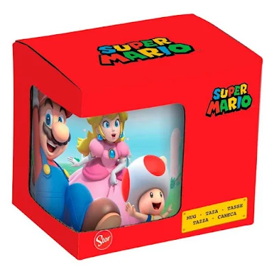 taza super mario bros merchandaising de nintendo