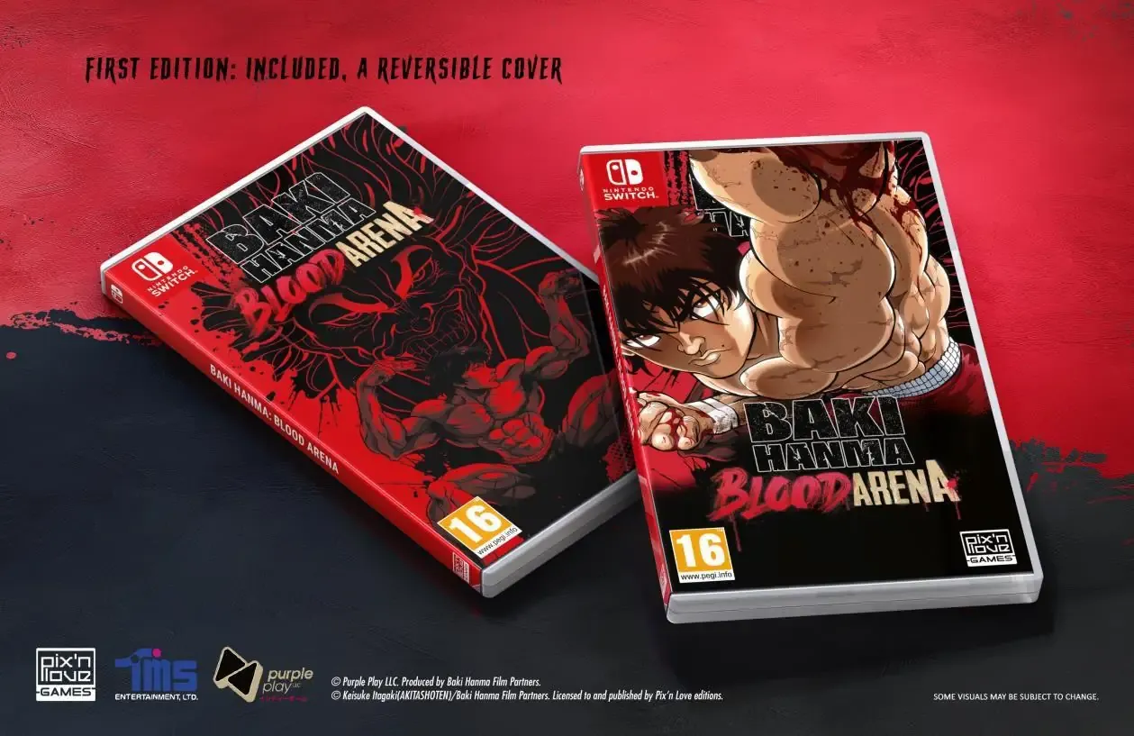 Baki Hanma: Blood Arena – La edición física llega a Nintendo