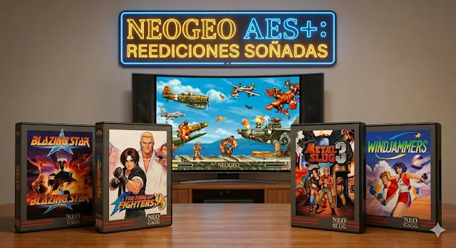 top juegos que deberían reeditarse en NEOGEO AES+