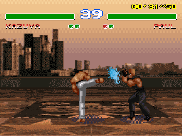 tekken 2 super nintendo