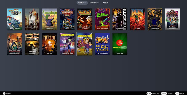 DOS_deck: el catálogo tipo Netflix de juegos clásicos de MS-DOS