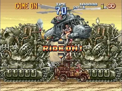 gun force ii / geo storm alias Metal Slug Zero IREM 1994