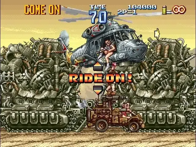 gun force ii / geo storm alias Metal Slug Zero IREM 1994