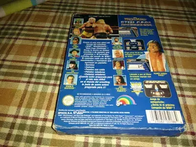 parte trasera caja steelcage planchada