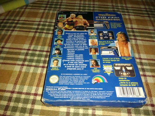 parte trasera caja steelcage planchada