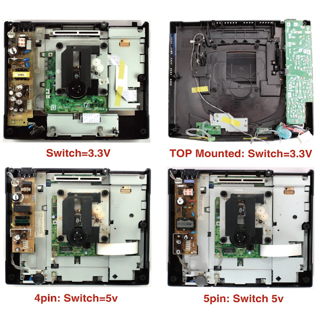 seleccionar voltaje correcto instalación PSU sega saturn