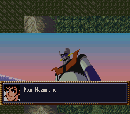 captura pantalla super robot wars 4 snes traducido al ingles