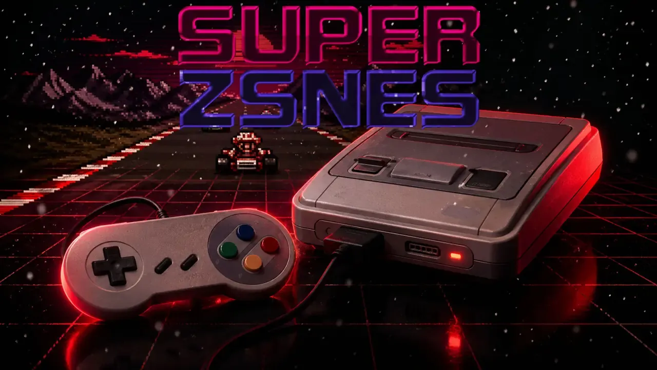 emulador SNES Super ZSNES regresa con nuevas funciones