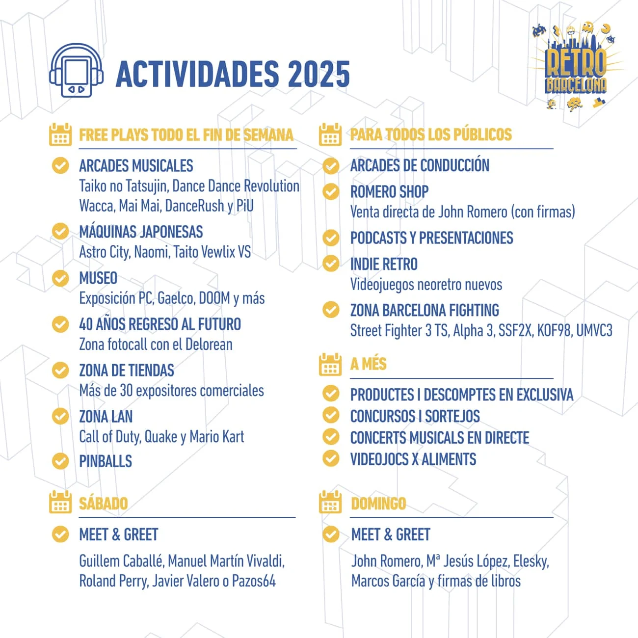 zona actividades retrobarcelona 2025