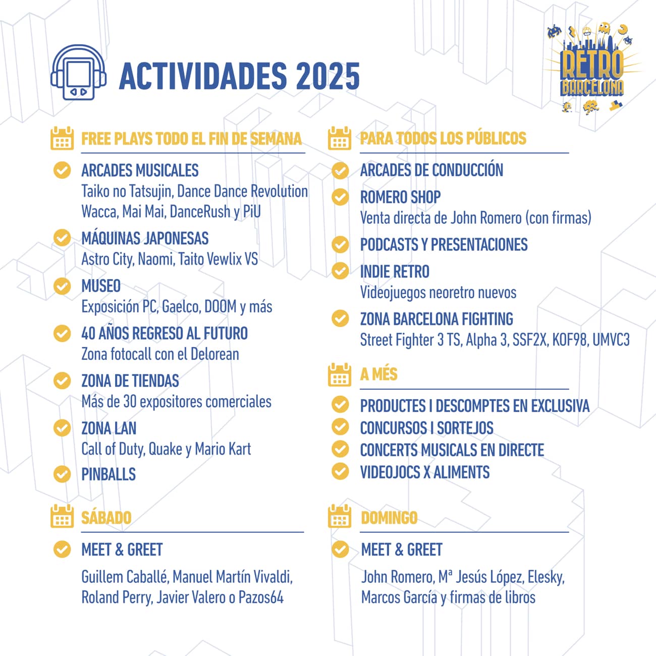 zona actividades retrobarcelona 2025