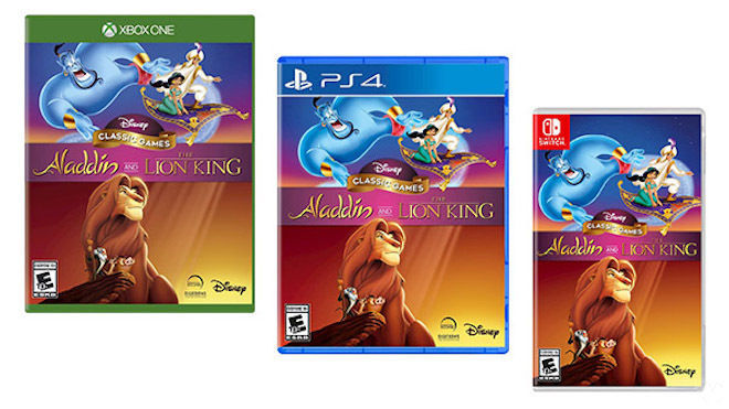 disney classics aladdin lion king rey leon