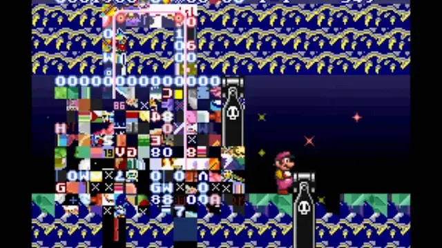 Glitch en Super Mario World