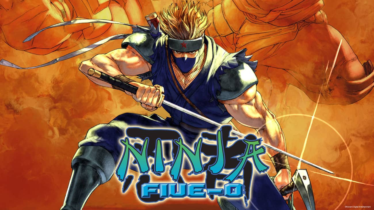 lanzamiento konami ninja five-o GBA en Playstation, Nintendo Switch y Steam