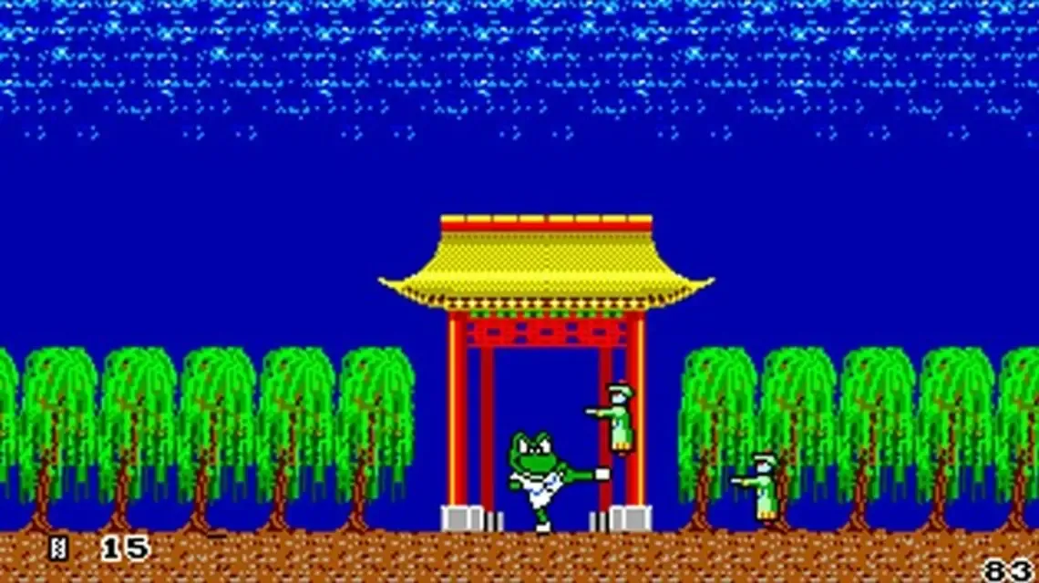sapo xulé sega master system tectoy exclusivo brasil