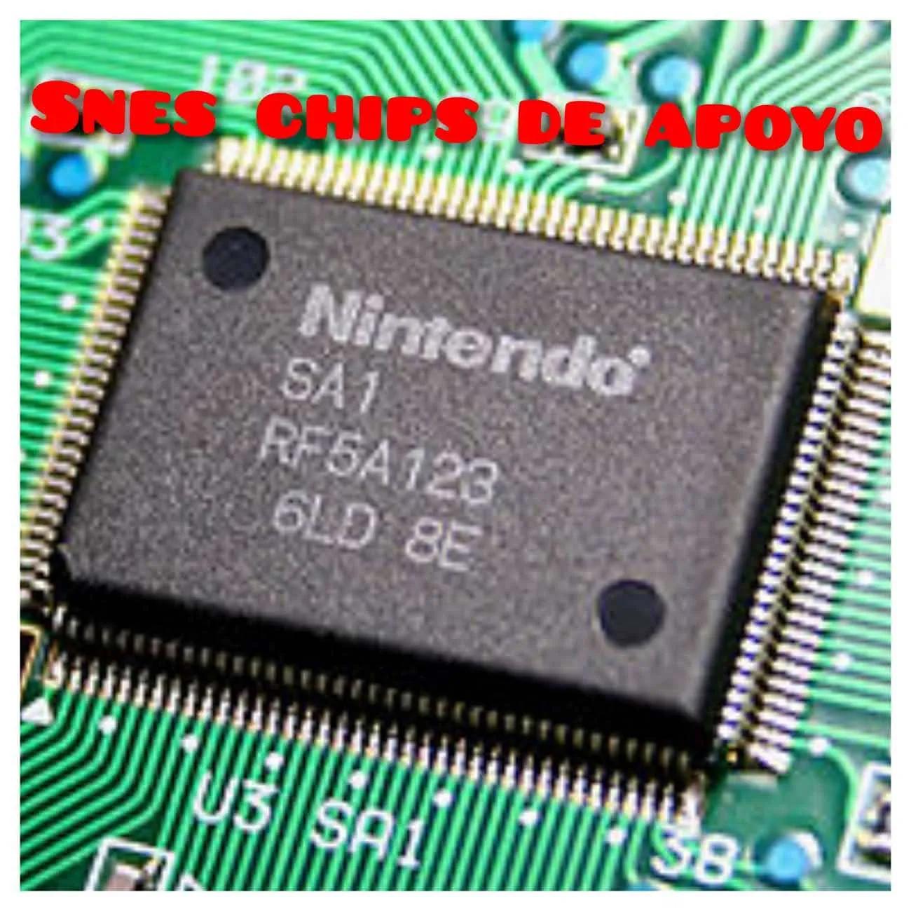 chips de apoyo de la snes analisis tecnico y listado de juegos que los utilizaron