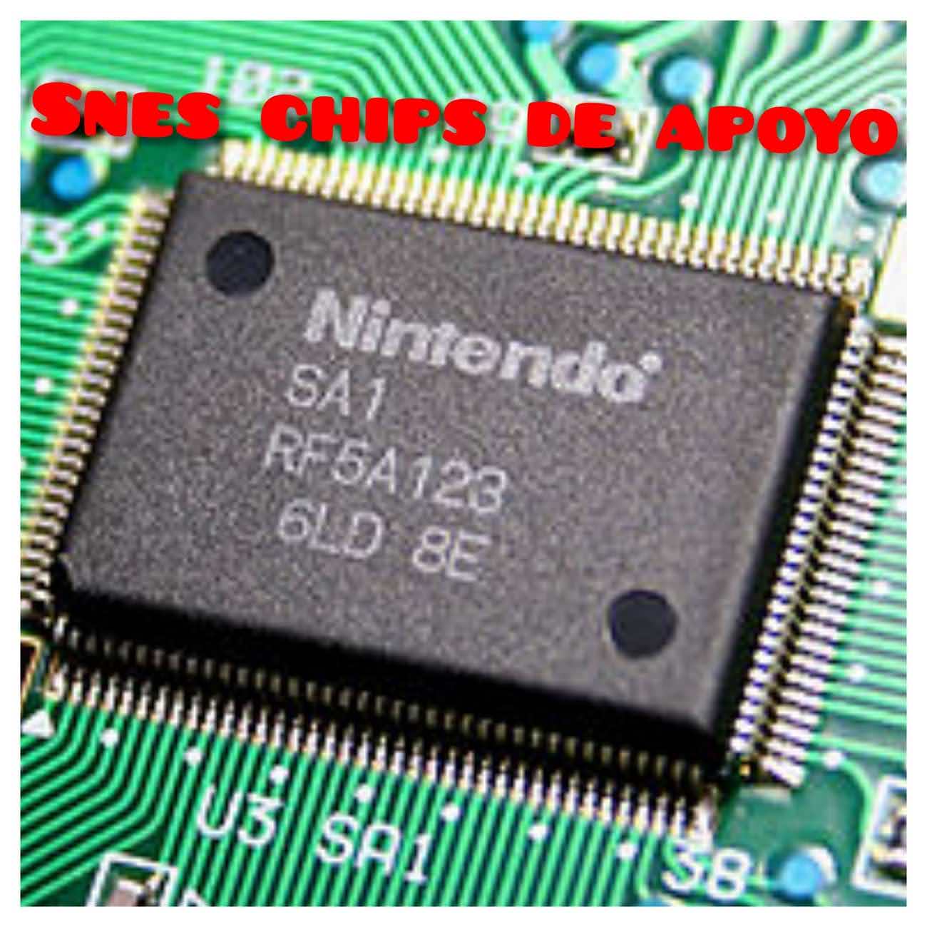 chips de apoyo de la snes analisis tecnico y listado de juegos que los utilizaron