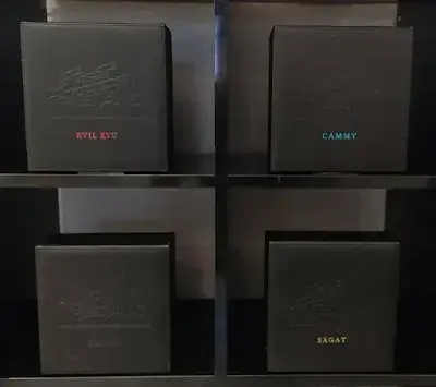 cajas mandos street fighter 2 coleccion