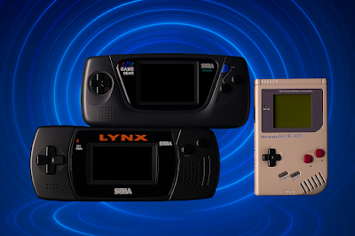 Portátiles retro Game Boy, Game Gear y Atari Lynx cara a cara