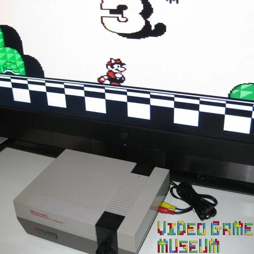 super mario bros en tele plana cable VGM