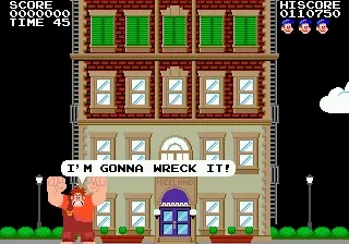 fix it felix megadrive juego