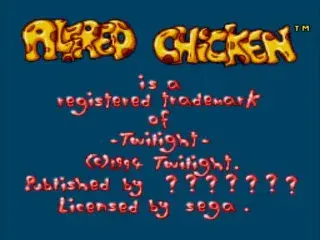 Alfred Chicken prototipo funcional descargar sega megadrive